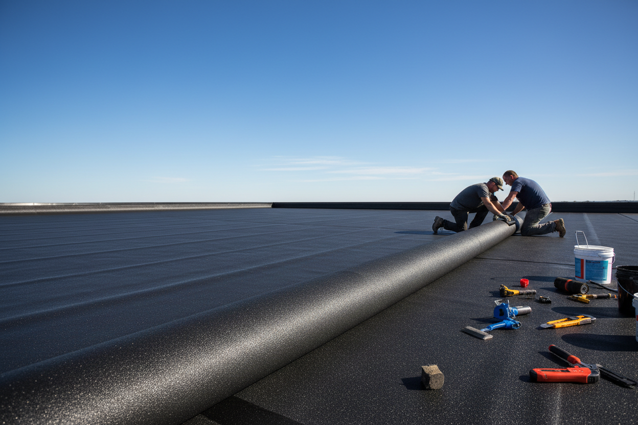 Wat is EPDM dakbedekking?
