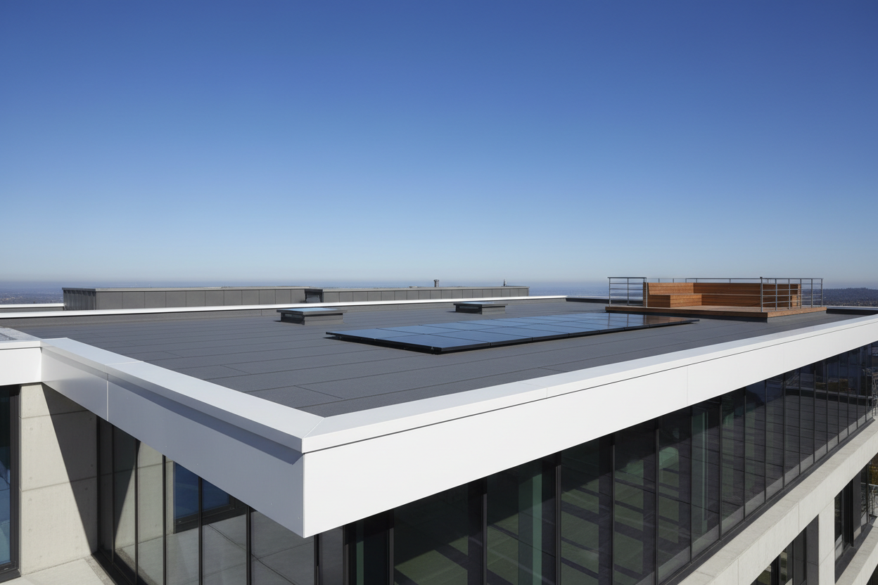 Hoe repareer je een plat dak met Rust-oleum fillcoat of Cromapol dak coating?