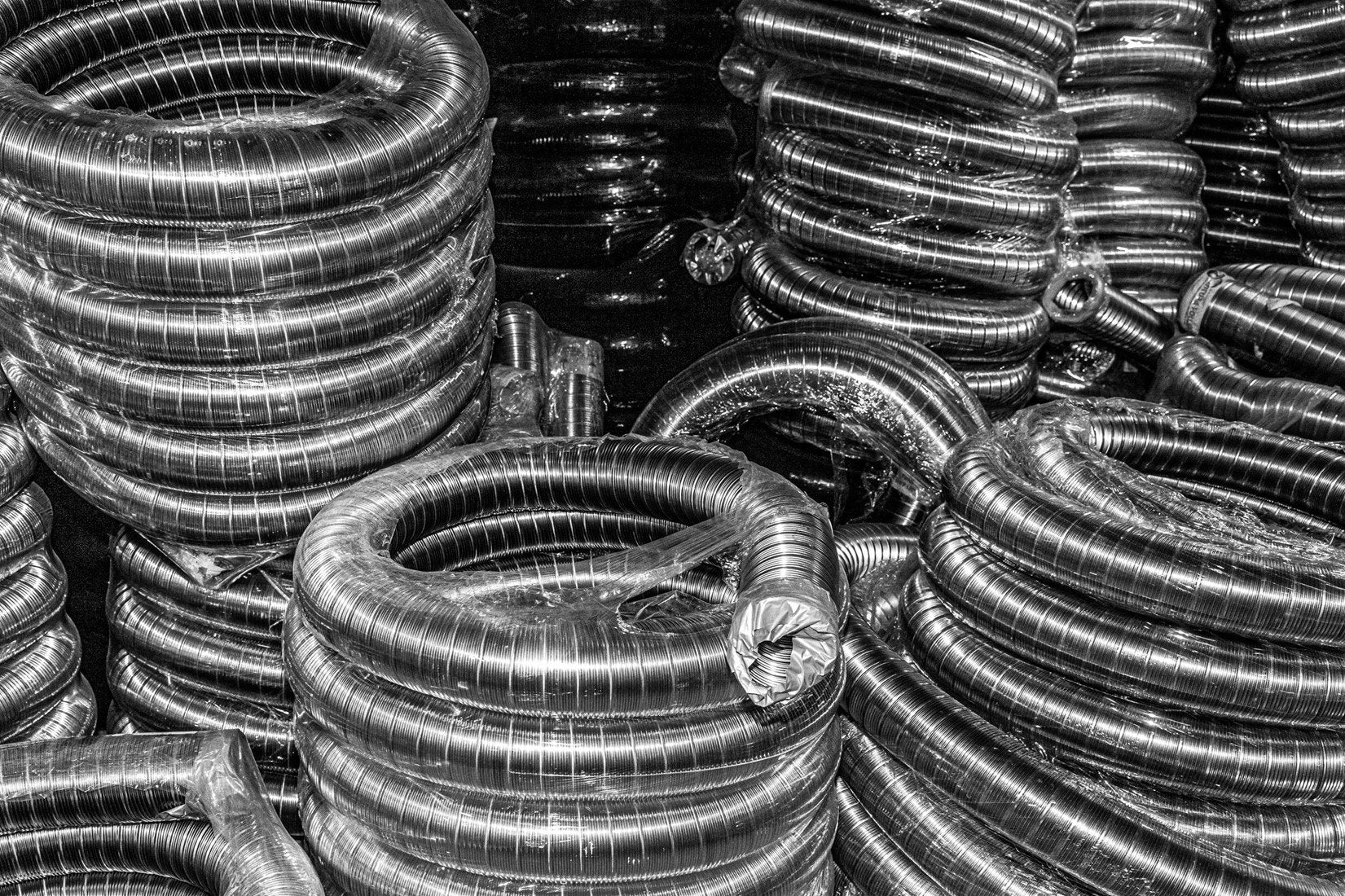 Flexibele kachelpijp - Flex 200 mm