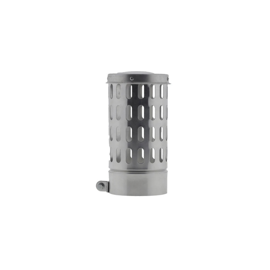 Aluminium Kraaienkap Ø120 mm
