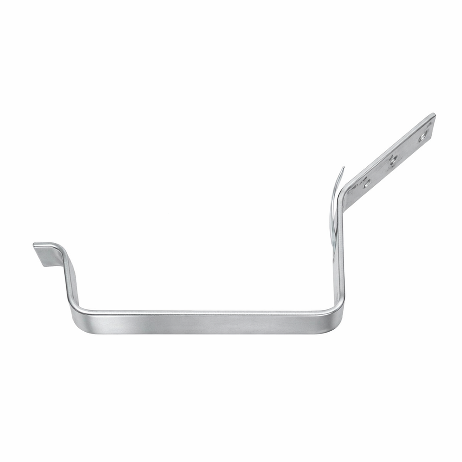 Bakgootbeugel B30 Gegalvaniseerd | 25X5 mm | 45° | Met Lip

