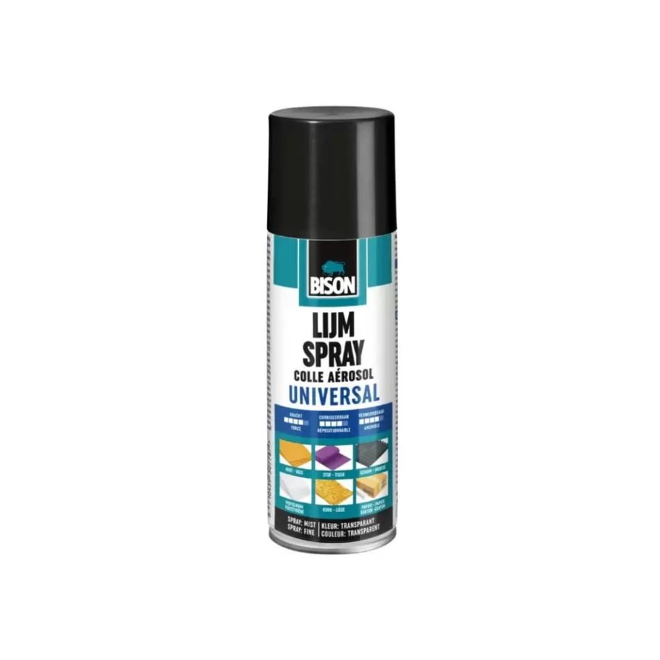Bison Lijm Spray Universal voor Schuimstroken 200ML