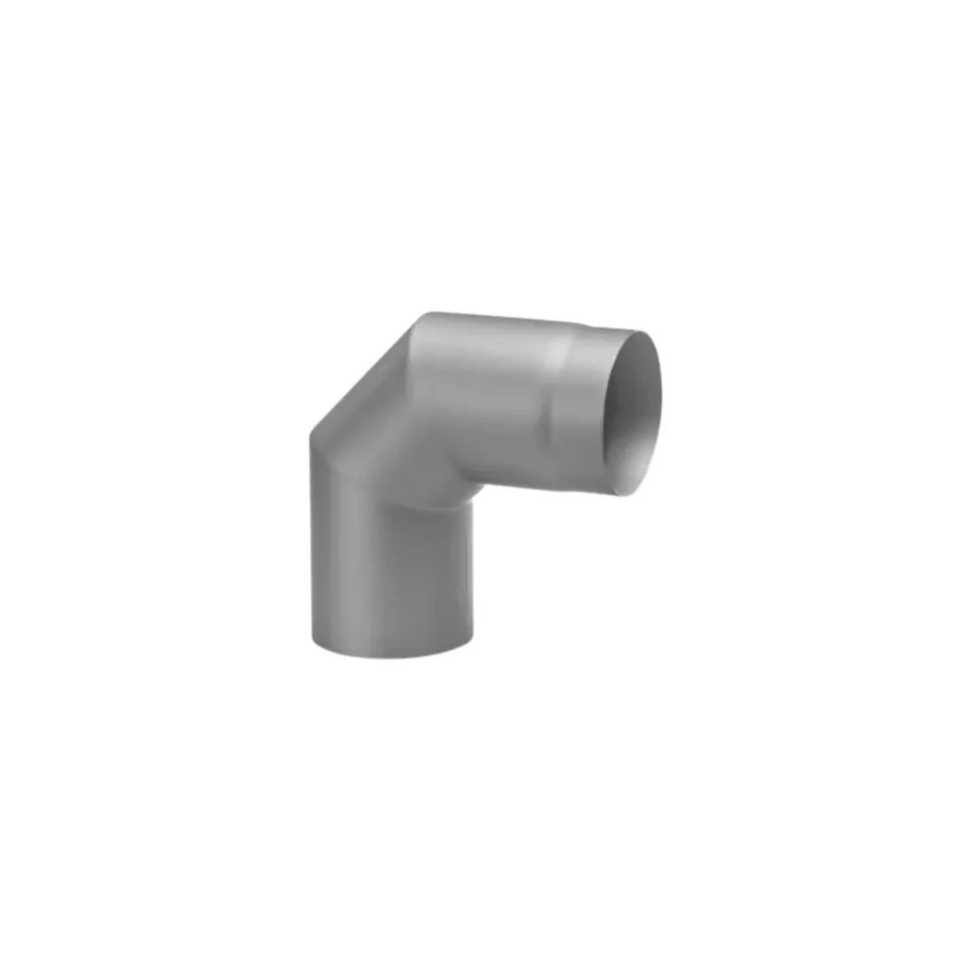 Bocht 90° Antraciet Staal 2mm Ø150 mm
