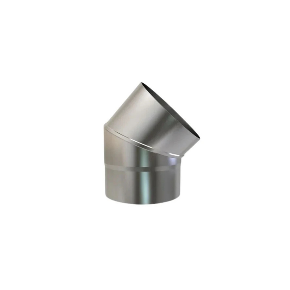 Bocht Rvs 45° EW Ø200 mm