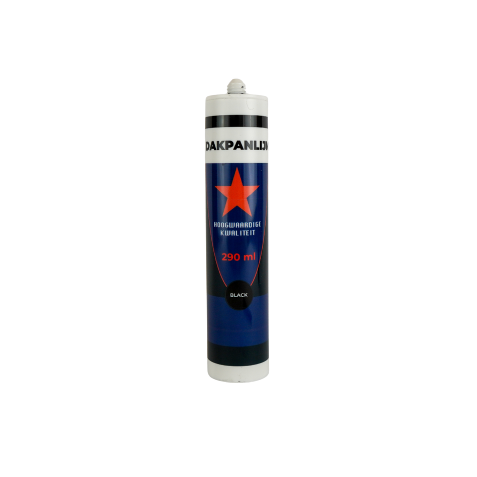 Dakpanlijm | Zwart | 290 ML
