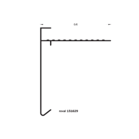 Daktrim Aluminium | 80x64 mm 
