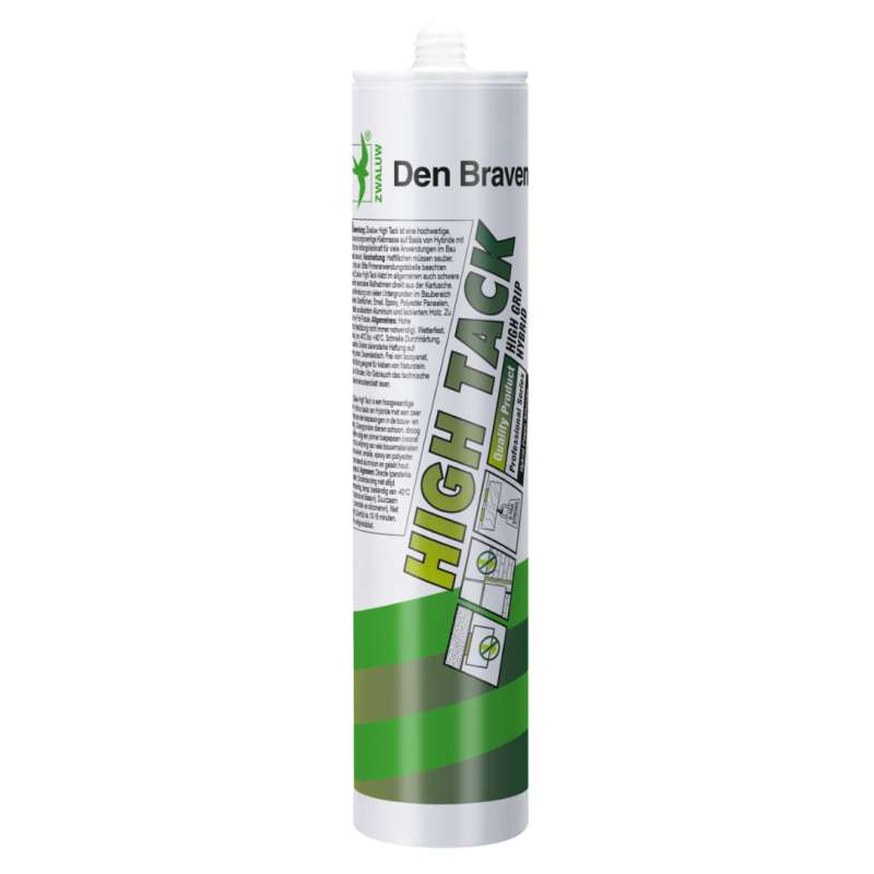 Den Braven High Tack Zwart 290 Ml
