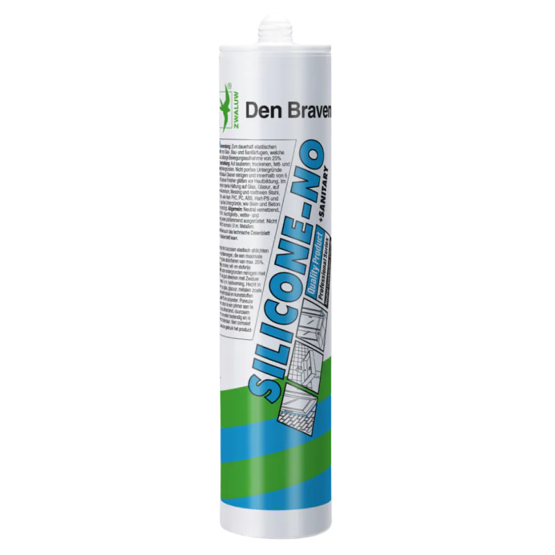 Den Braven Siliconen-No Transparant 310 Ml