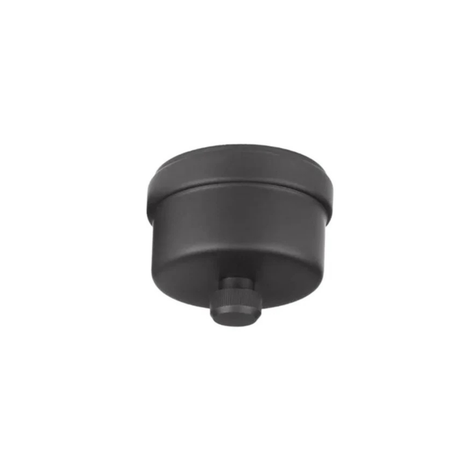 Dop Condens Zwart Pellet Ø80 mm
