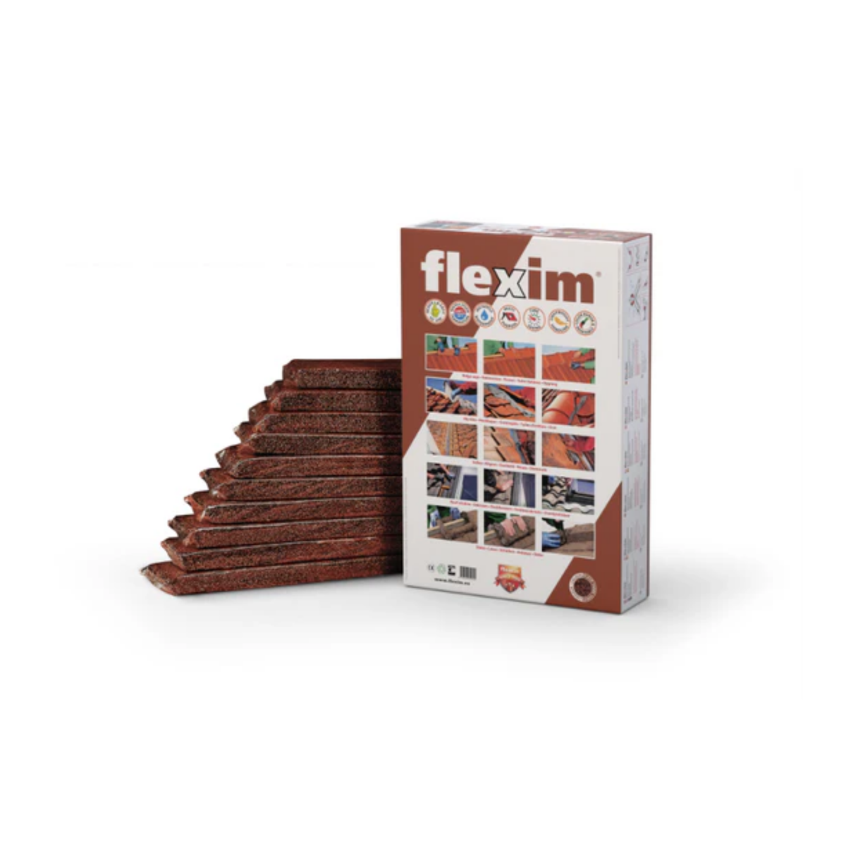 Flexim Dakmortel Bruin 20L