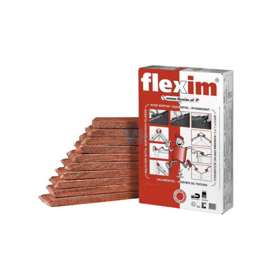 Flexim Dakmortel Rood 20L