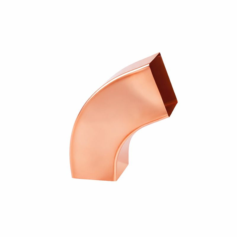 HWA Koper Vierkant Bocht 72° | 80x80 mm