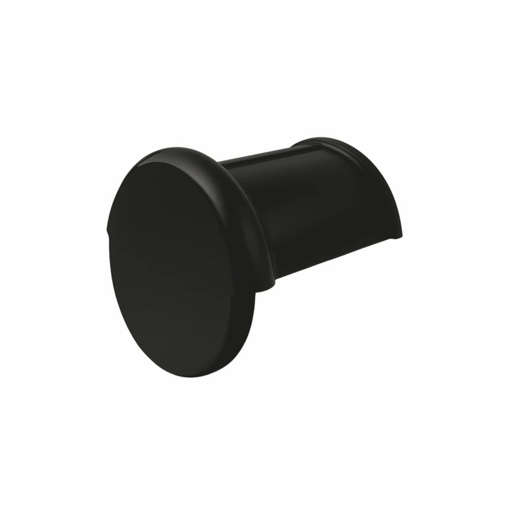 Koramic Zwart Edel Engobe Halfronde Begin/Eindvorst Vario 225 mm
