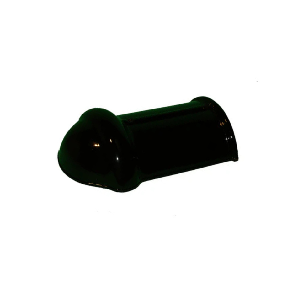 Koramic Zwart Verglaasd Halfronde Hoekkeperbeginvorst Vario 225mm

