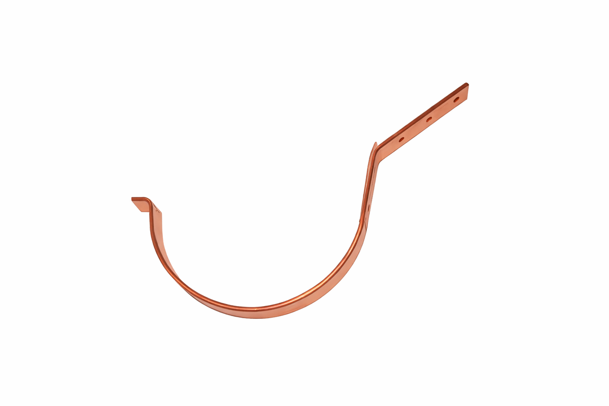 Mastgootbeugel Koper M44 | 30X5 mm | 45° Met Lip
