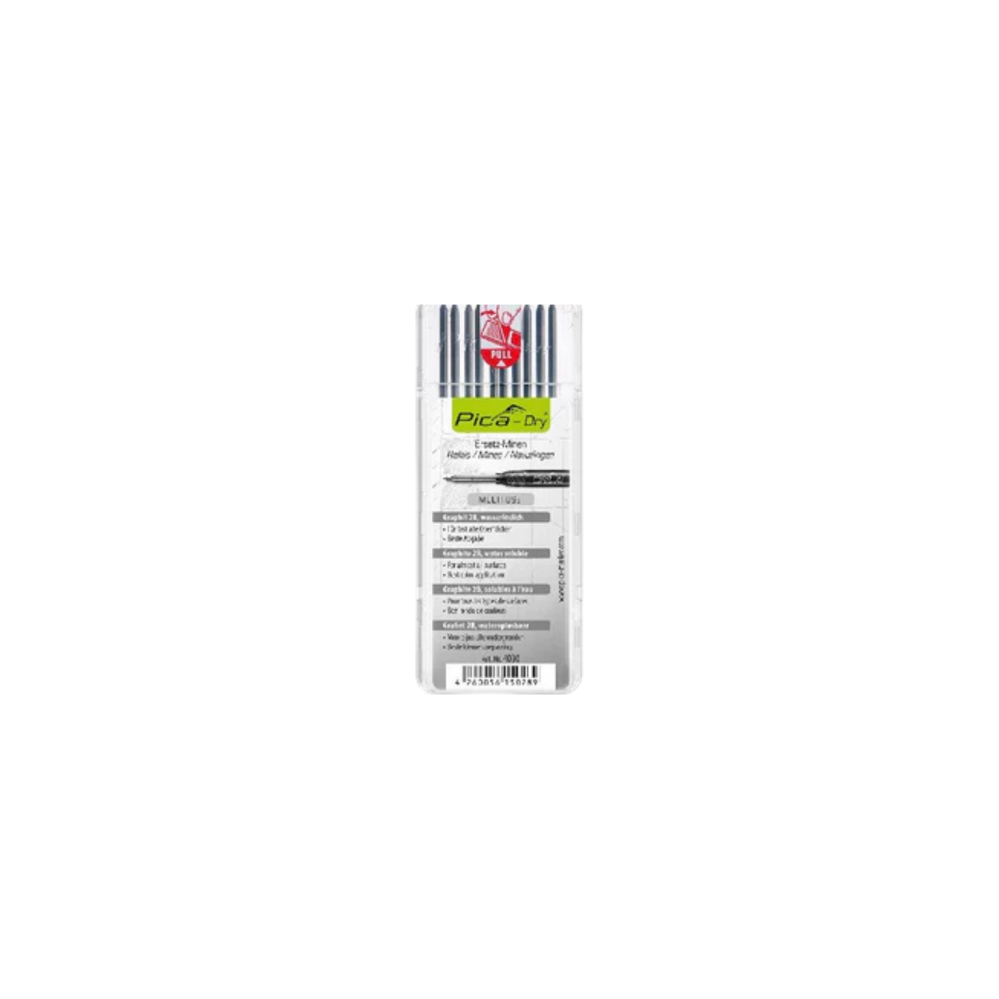 Pica Dry 4030 | Navulling a 10 stuks | Graphite 2B