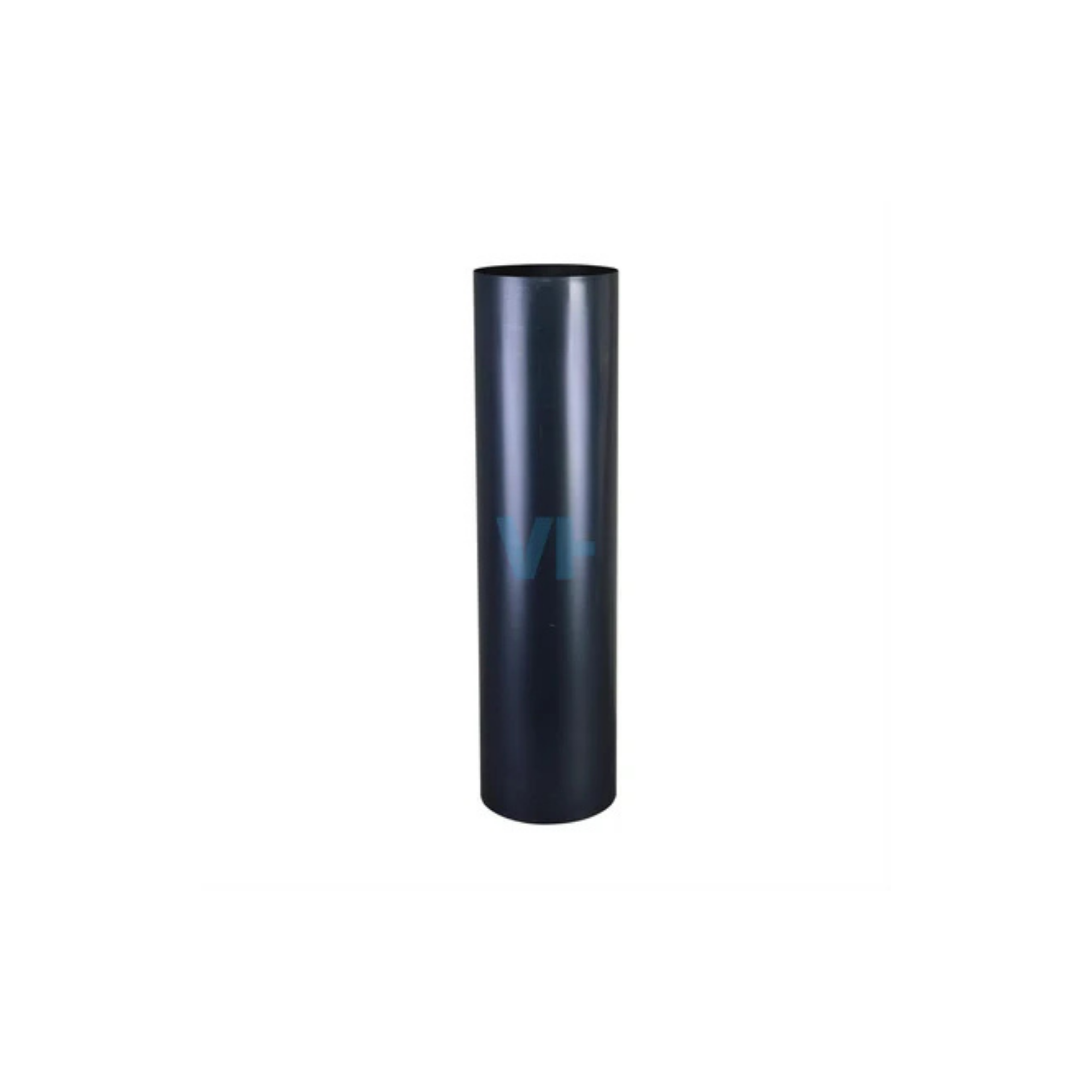 Pijp 50 Cm | Ø110 mm | Blauw Gegloeid
