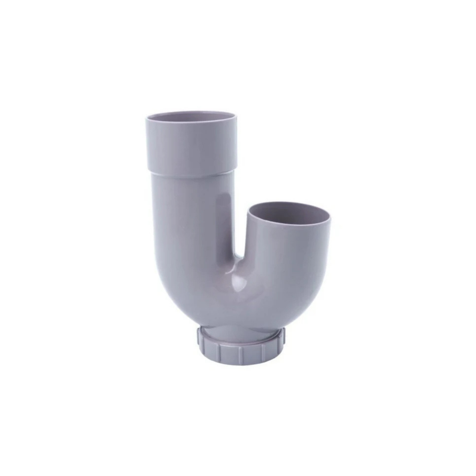 Pvc Hwa Sifon Ø80 mm Grijs Mof/Spie
