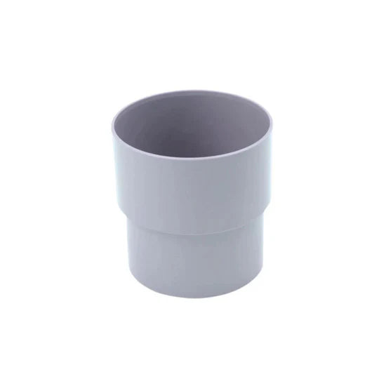 Pvc Verbindingsmof 80X70 mm Lv/Vs Grijs Mof/Verjongde Spie