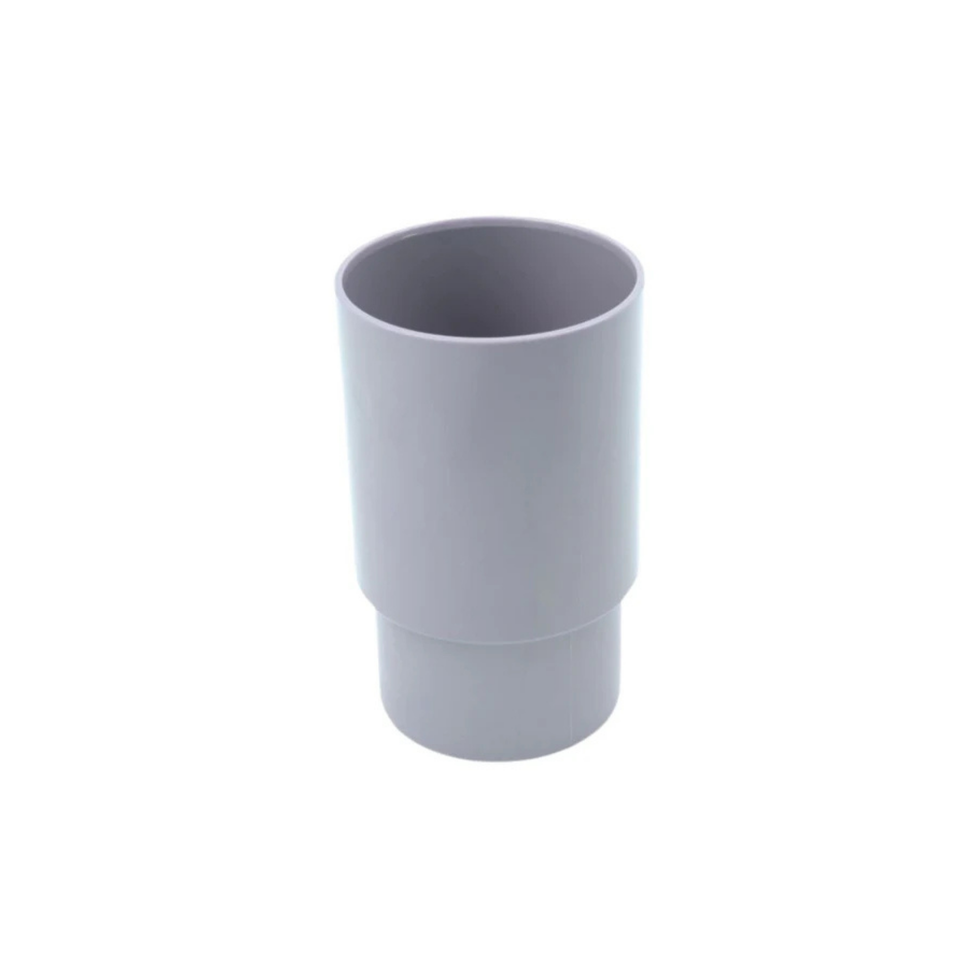 Pvc Verlengde Mof Ø70 mm Lv/Ls Grijs Mof/Verjongde Spie
