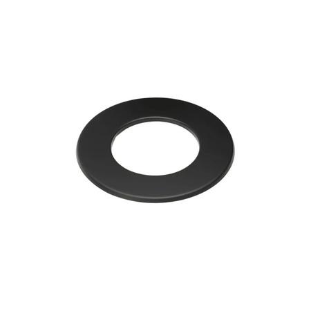 Rozet 9 Cm Zwart Staal 2mm Ø150 (155) mm