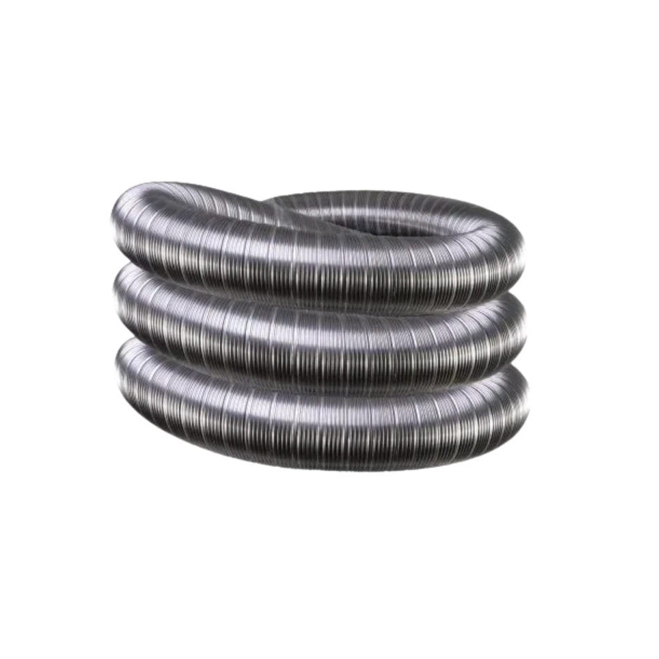 Rvs Flex Buis | Ø100 mm | 6 meter Dubbelwandig
