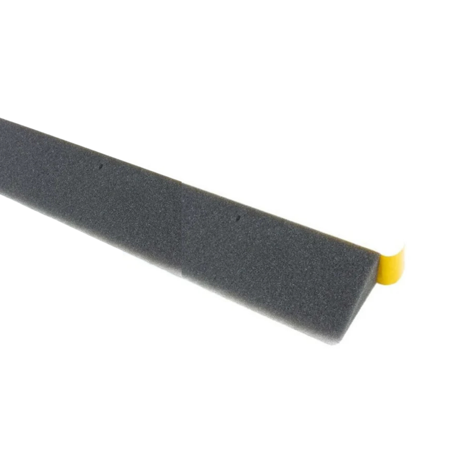 Schuimstrook Zwart 60 mm 1 meter
