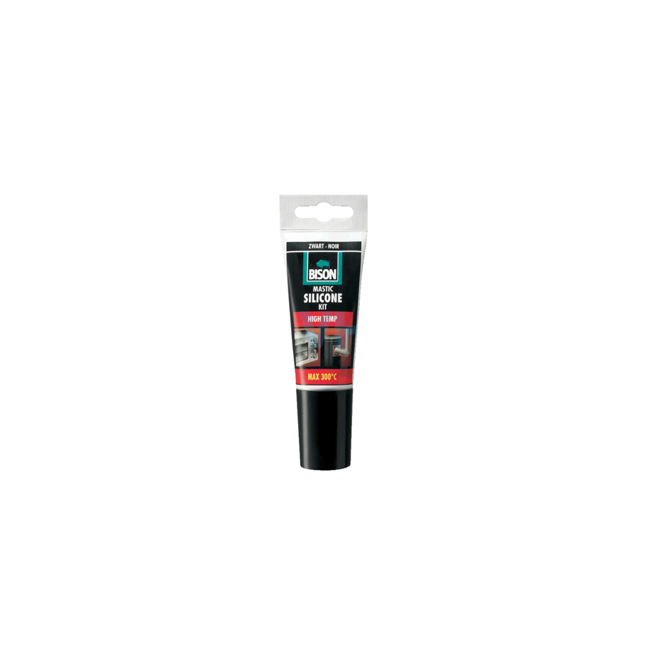 Siliconenkit High Temp Zwart Tube 60 Ml