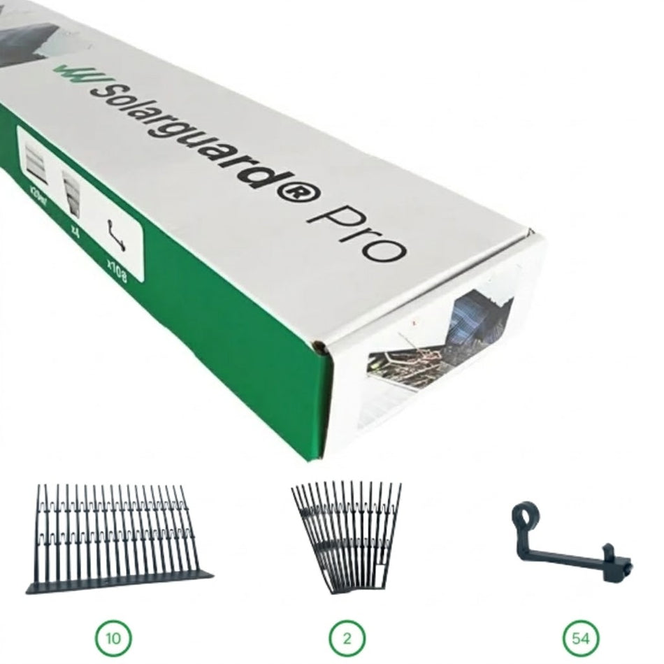 Solarguard® Pro Vogelwering Set 10 Meter Universele Clips
