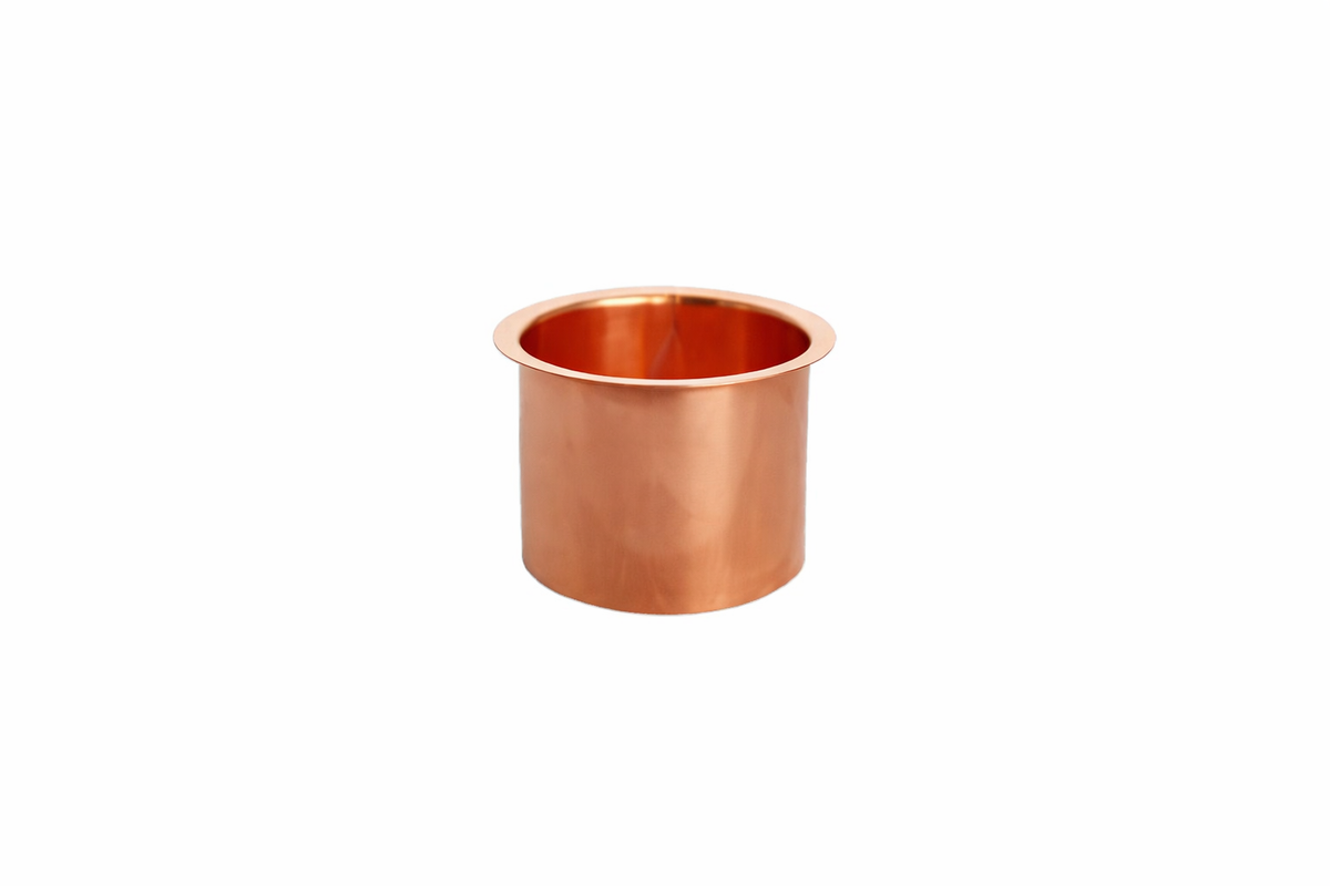 Tapeind Koper Bakgoot | Ø60 mm | 9 cm
