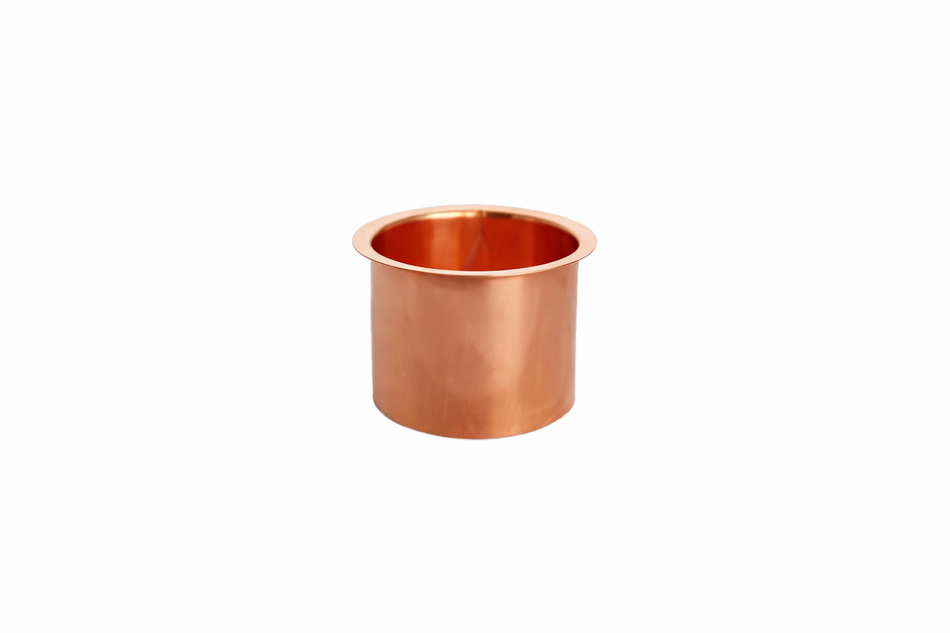 Tapeind Koper Bakgoot | Ø60 mm | 9 cm
