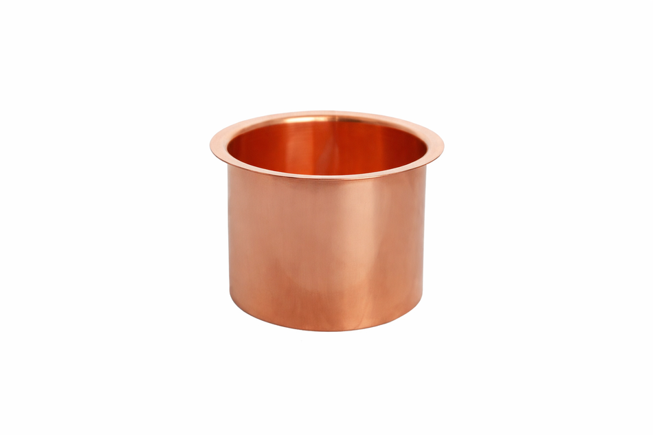Tapeind Koper Bakgoot | Ø80 mm | 9 cm