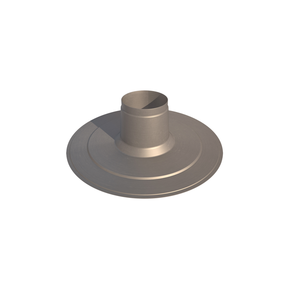 Ubbink Alu Plakplaat 110 mm-Uitw 133 mm Tbv Rolux