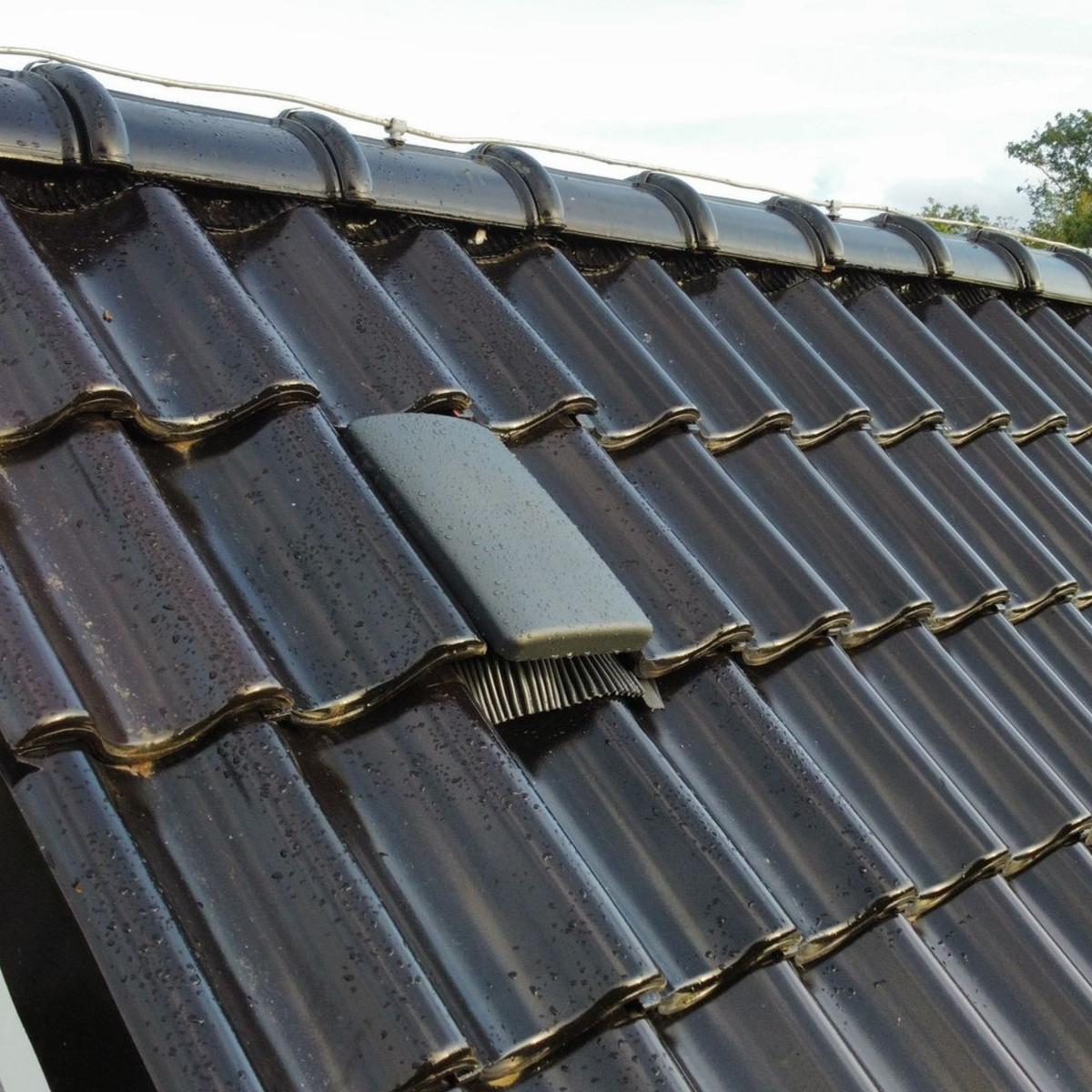 Universele ventilatie pan grijs