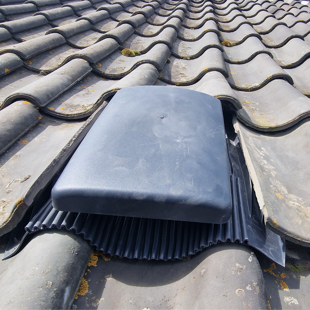 Ventilatie Pan Antraciet 