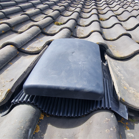 Ventilatie Pan Antraciet 