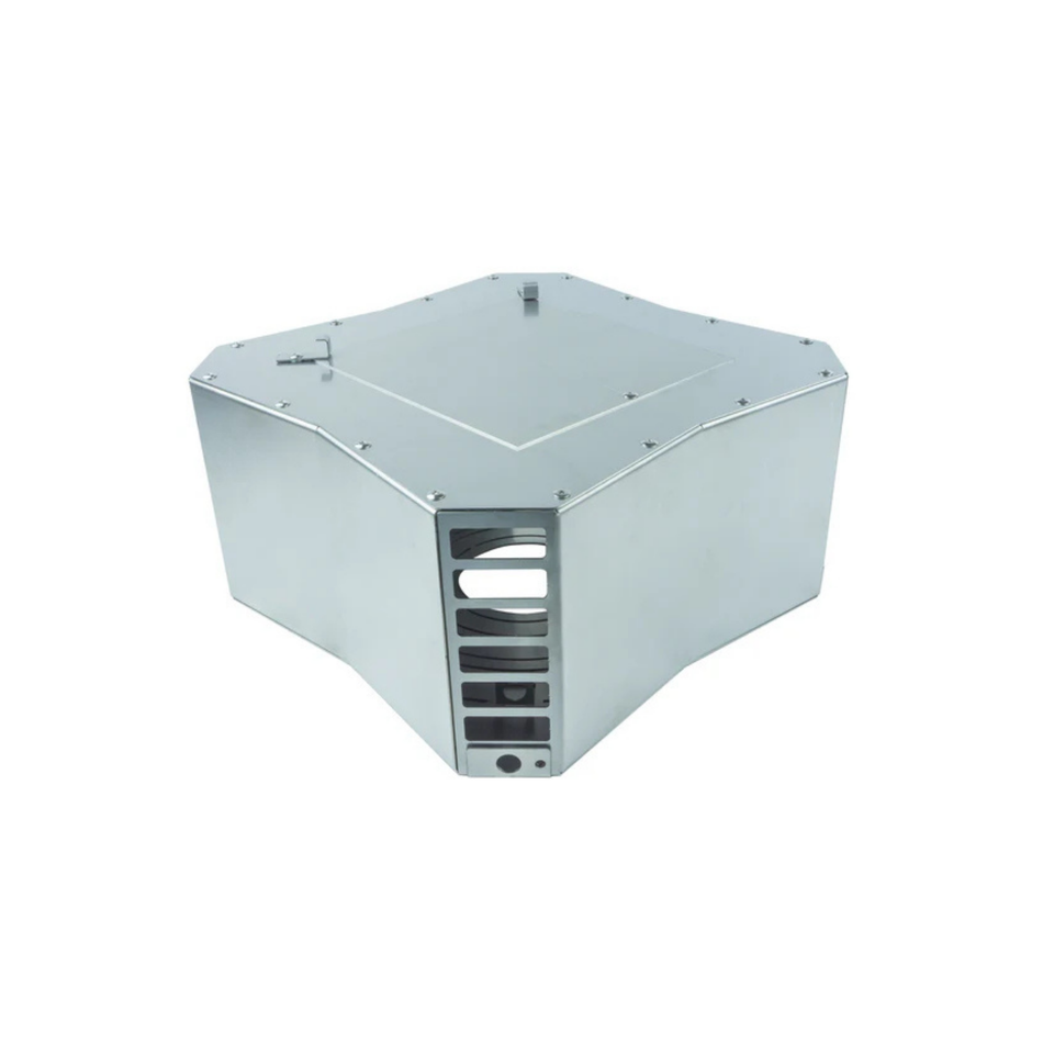 Ventura Square Laag Rvs | Ø80 mm tot Ø250 mm
