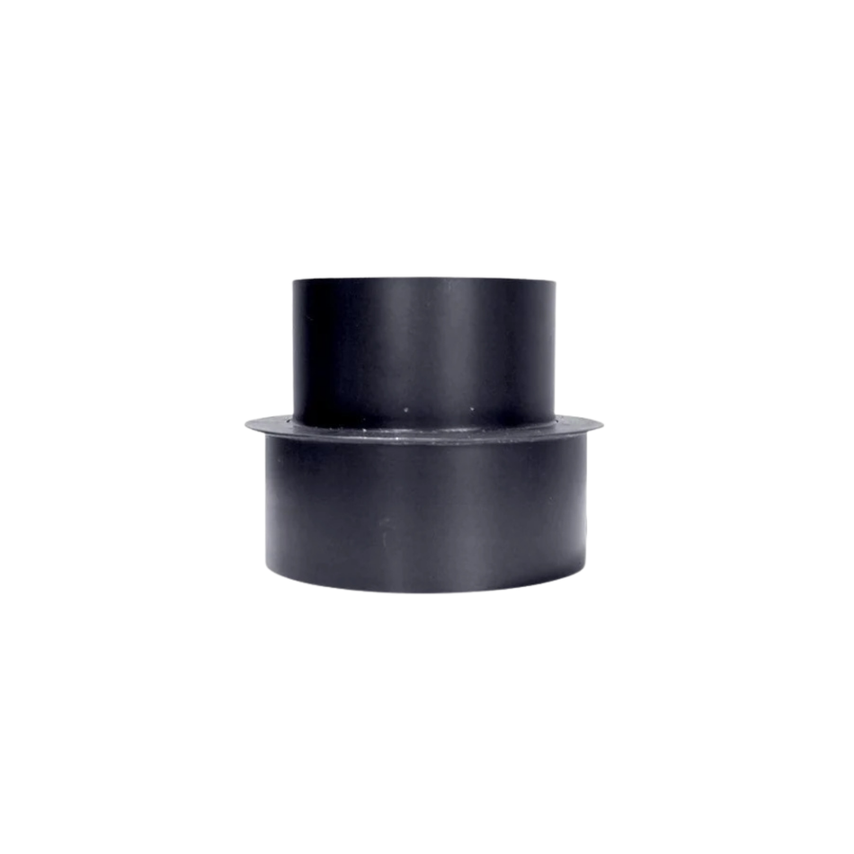 Verloop 100 mm Inw - 120 mm Uitw Blauw Gegloeid