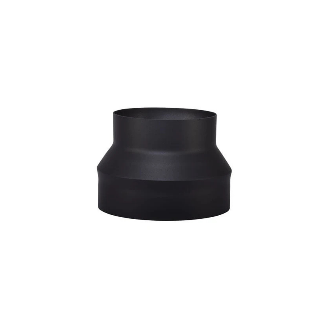 Verloop Boven Ø150-200 mm Zwart Staal 2mm – Dakbouwmarkt
