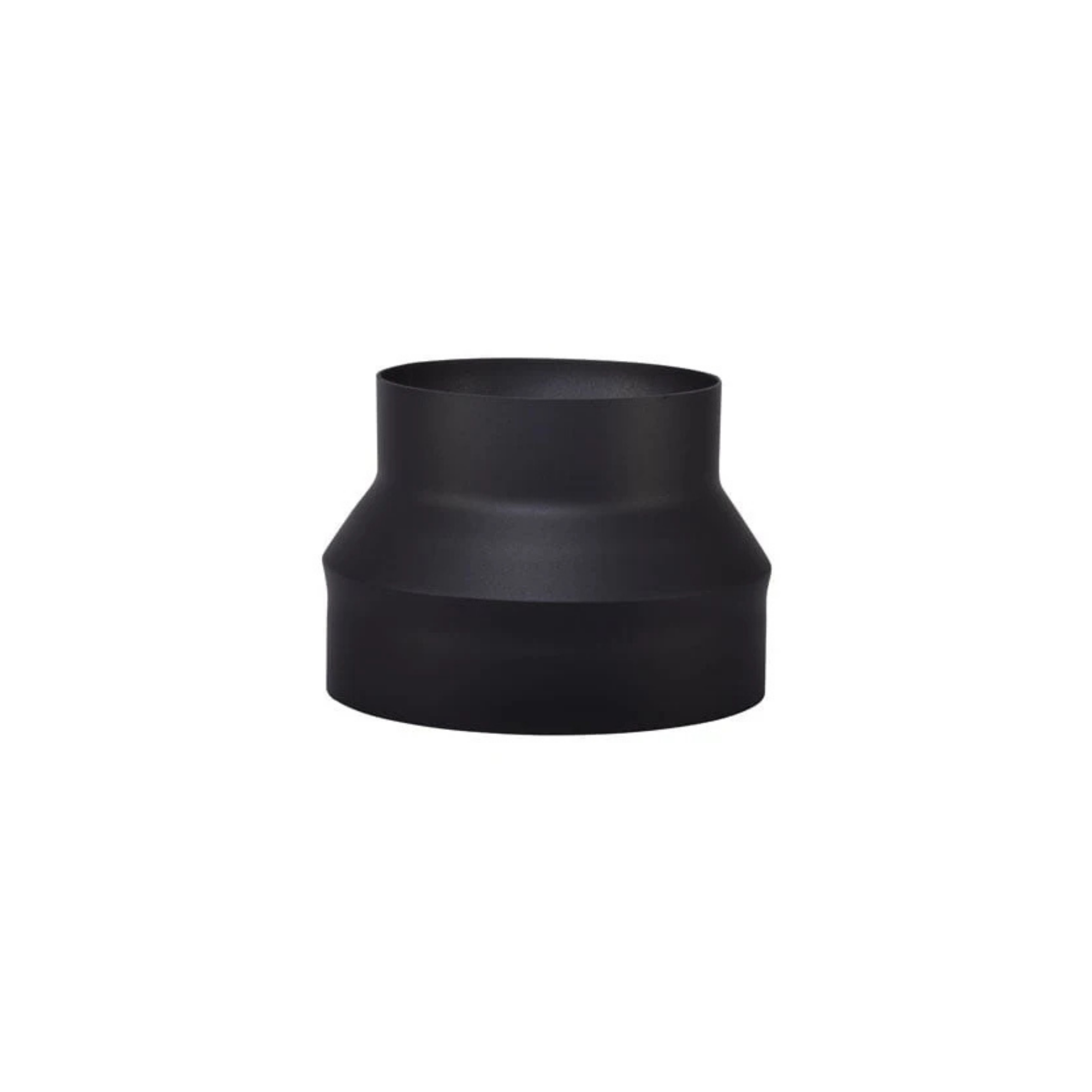 Verloop Boven Ø150-200 mm Zwart Staal 2mm
