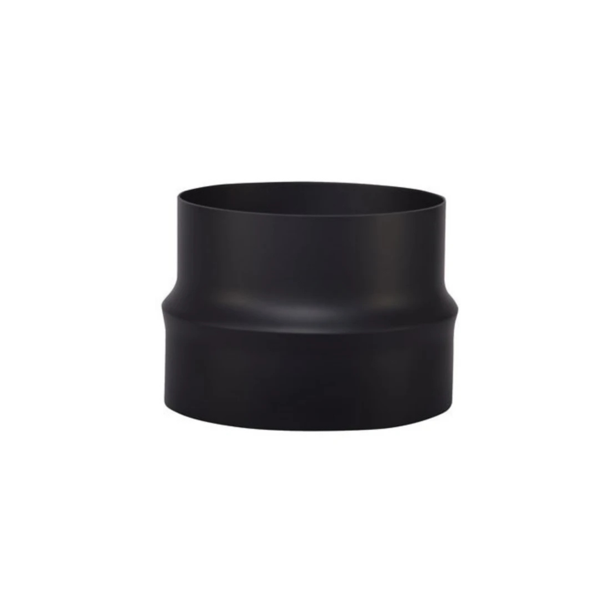 Verloop Boven Ø160-180 mm Zwart Staal 2mm