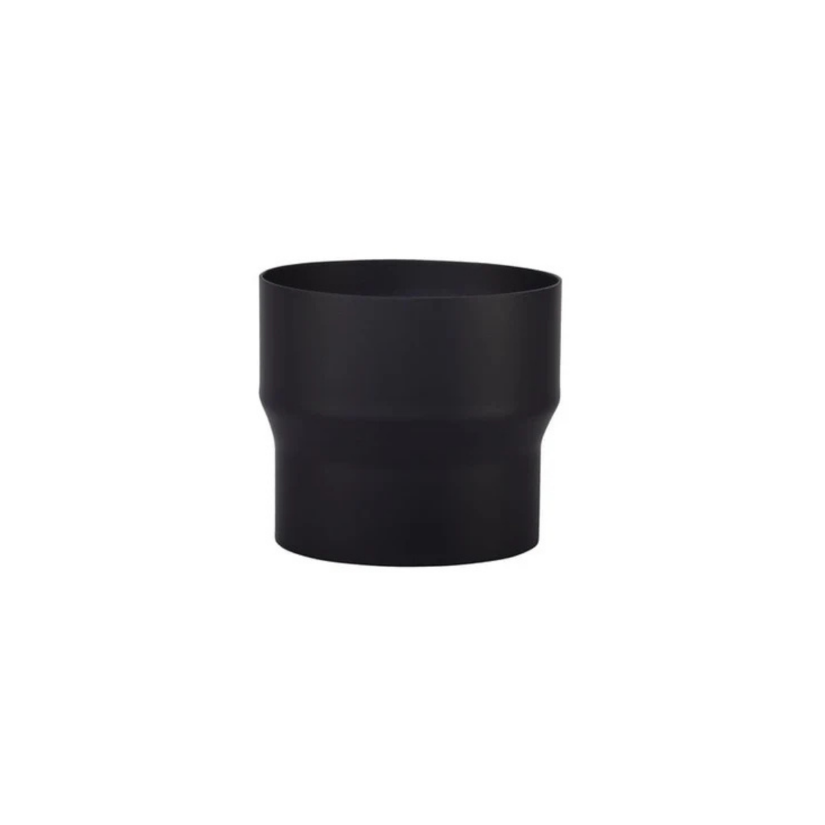 Verloop Onder Ø150-140 mm Zwart Staal 2mm
