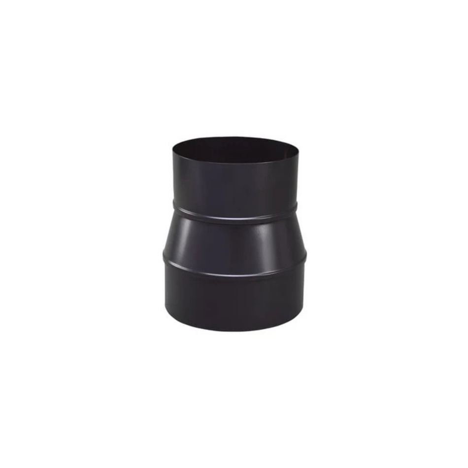 Verloop Rvs 149 zwart Uitw- 125 Inw
