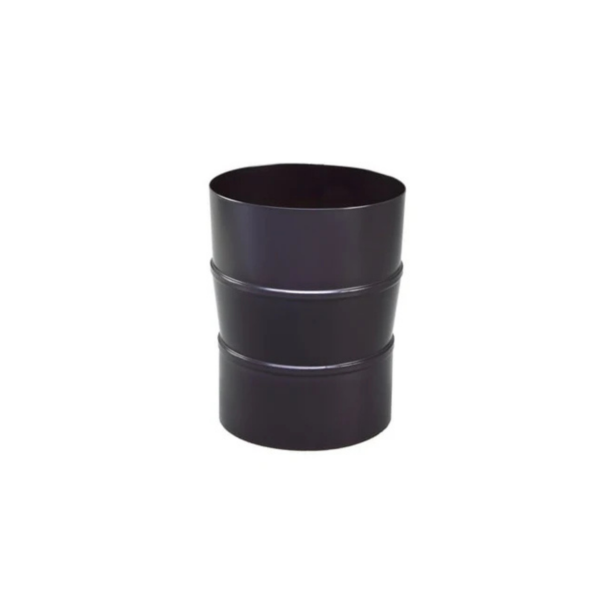 Verloop Rvs Zwart 124 Uitw-130 Inw
