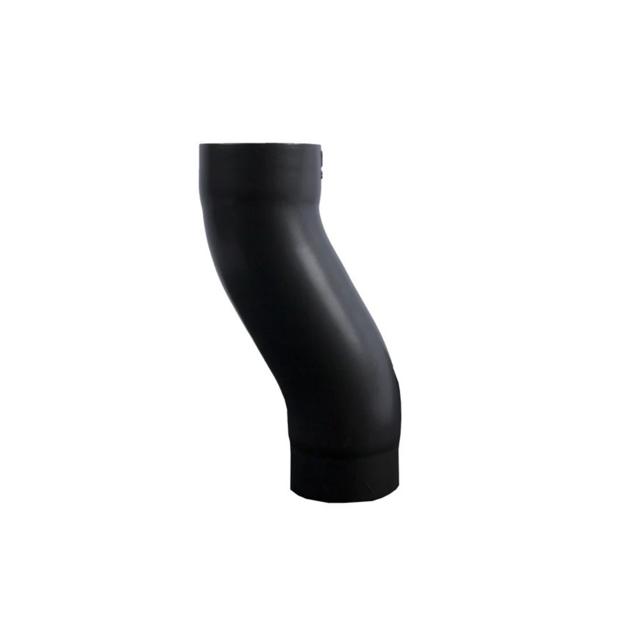 Vestis Zwarte Sprongbocht h.o.h. 50 mm | K2 Mat Grafiet Zwart | ø80 mm
