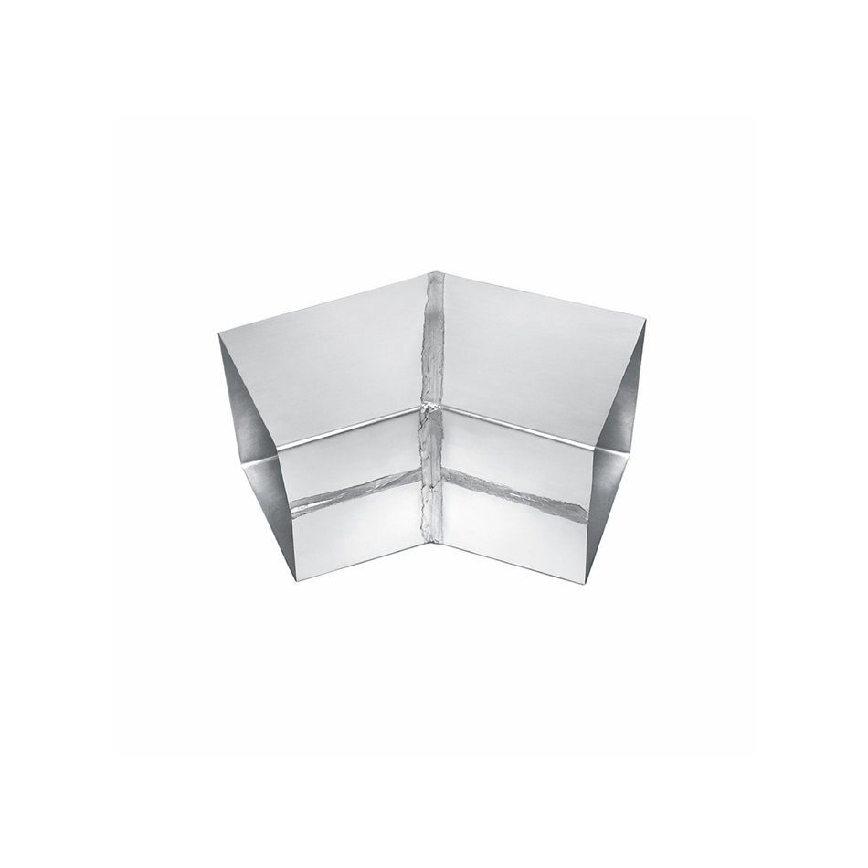 Vierkant Verstekbocht 45° Zink | 100 x 100 mm