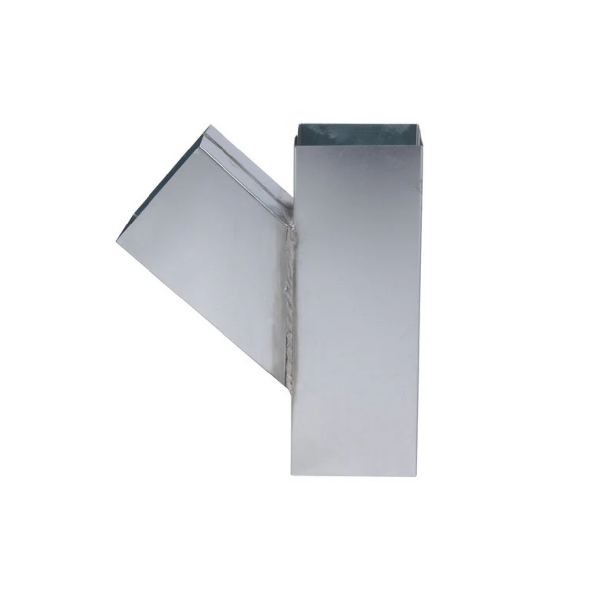 Zinken Vierkant T-stuk 45° | 80 x 80 mm