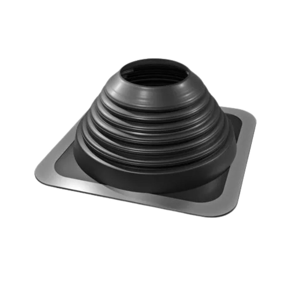 Dakdoorvoer Epdm plat dak 0-45° Ø180-330 mm Zwart