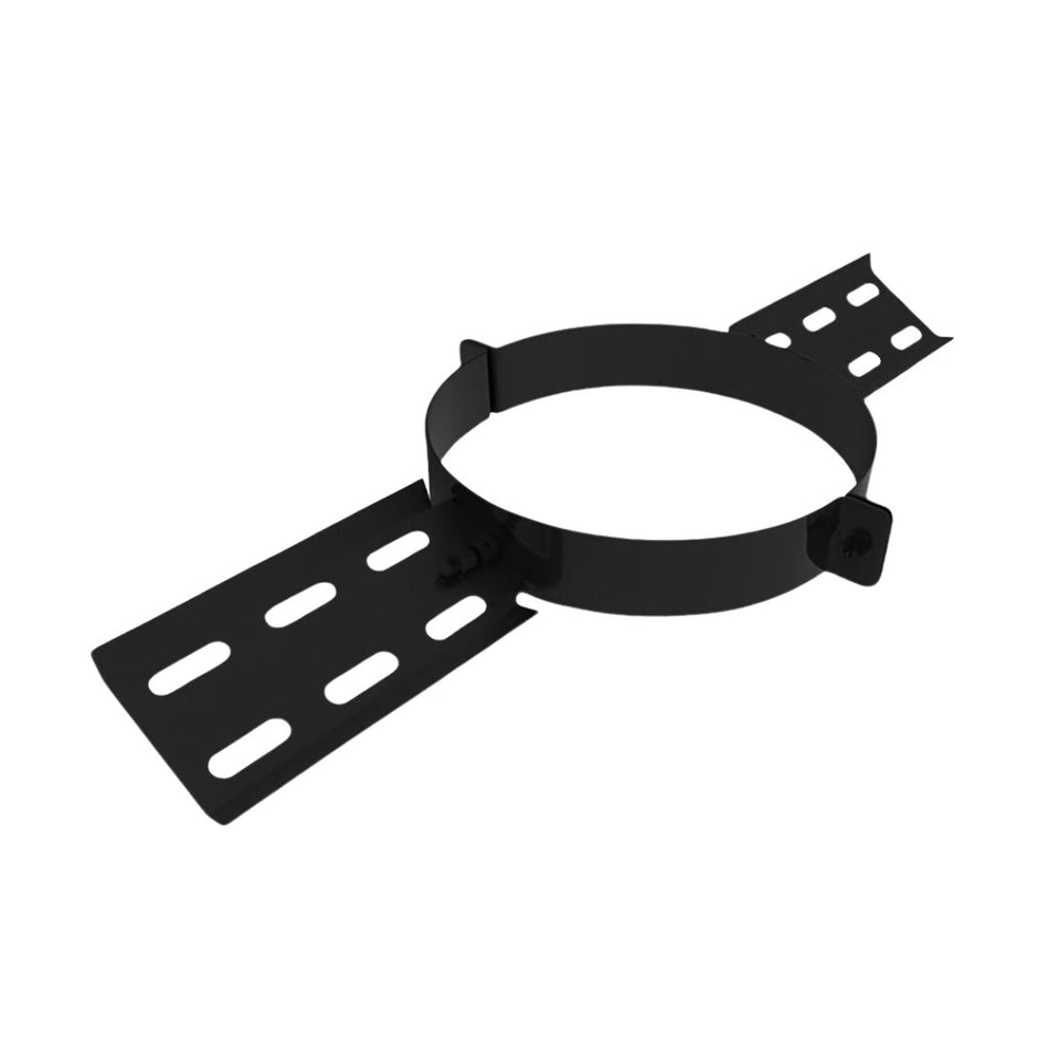 Dakondersteuning Ral9004 | TBV DW Ø100 mm | TBV EW Ø150 mm