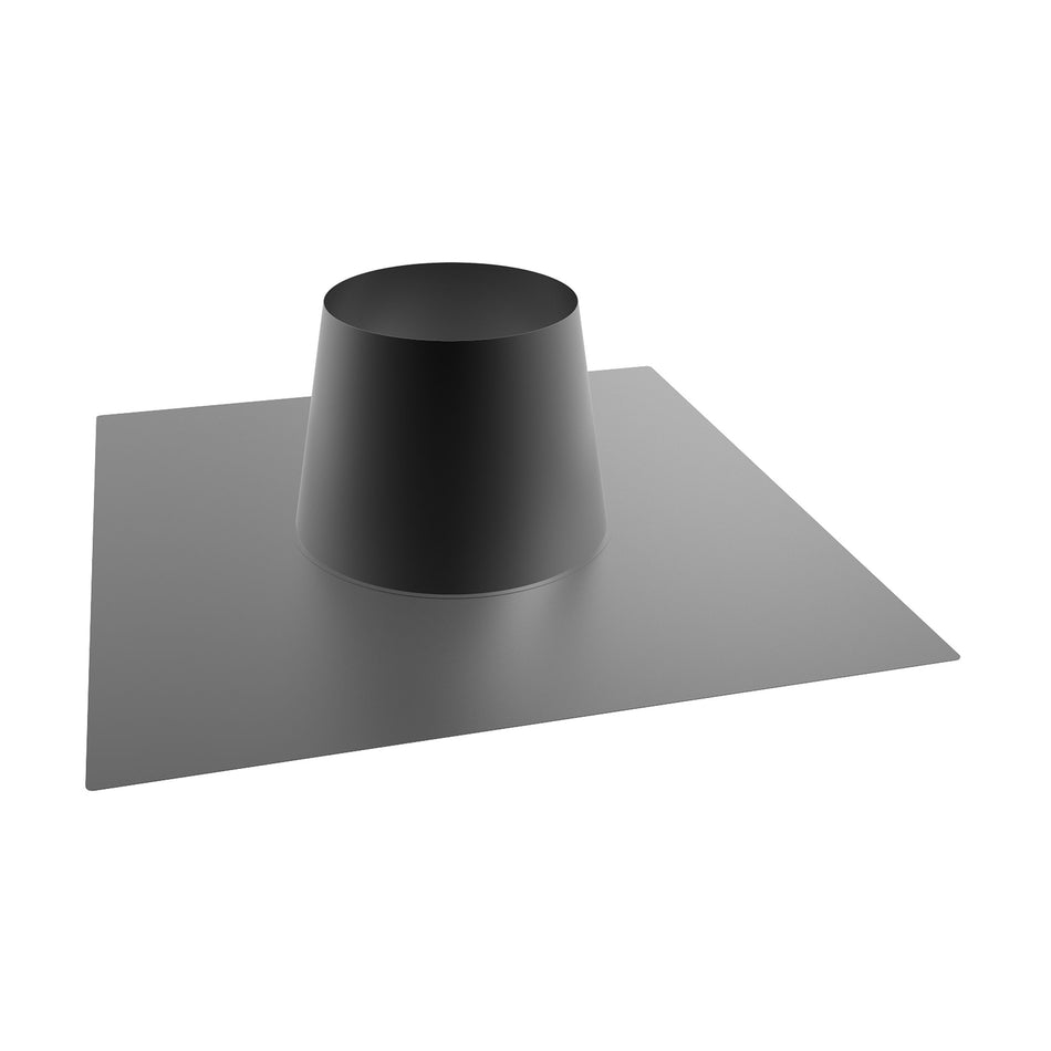 DAKPLAAT ALU. 0-10° DW Ø100 MM RAL 9004